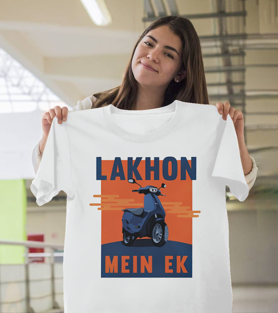 Lakhon Mein Ek Ola Electric Scooter T-Shirt