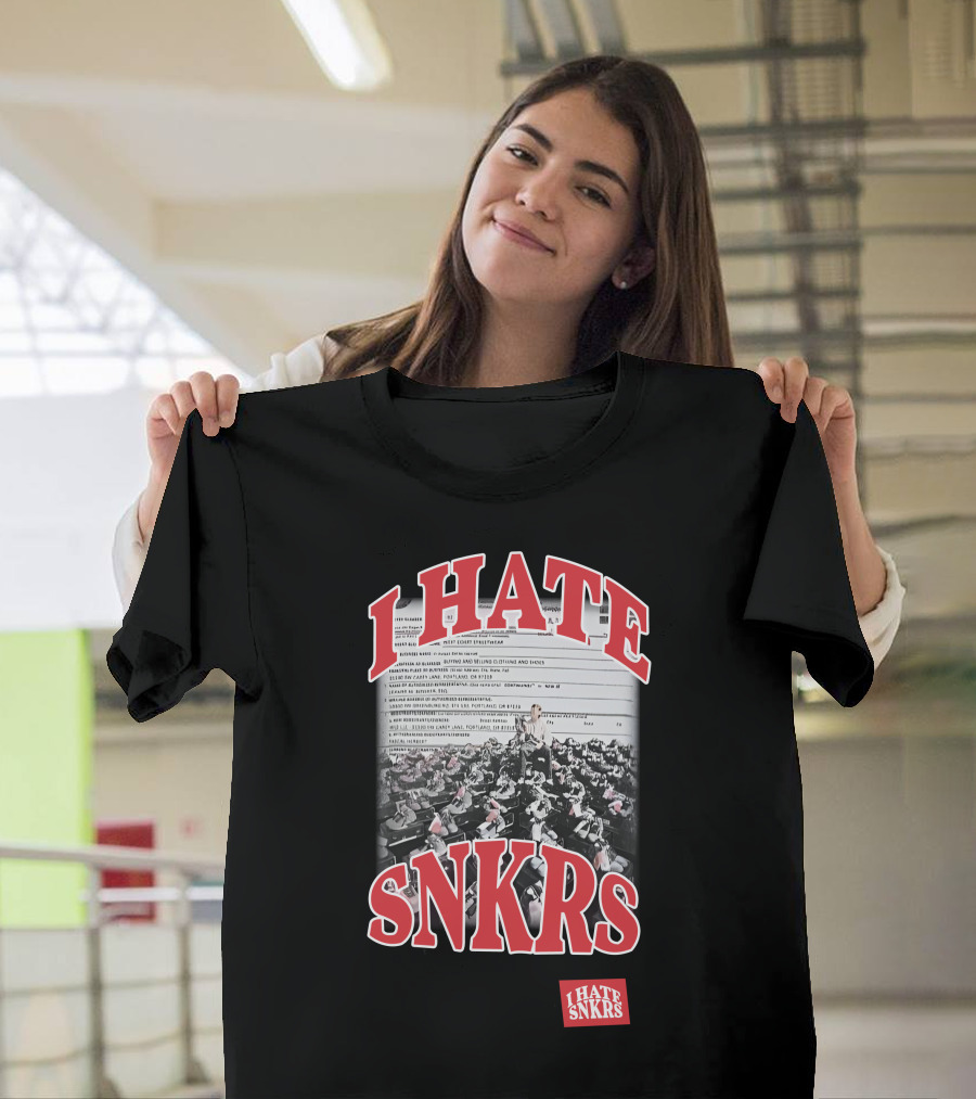 Seattle Seahawks Joe Mama I Hate Snkrs Shopping Chaos T-Shirt