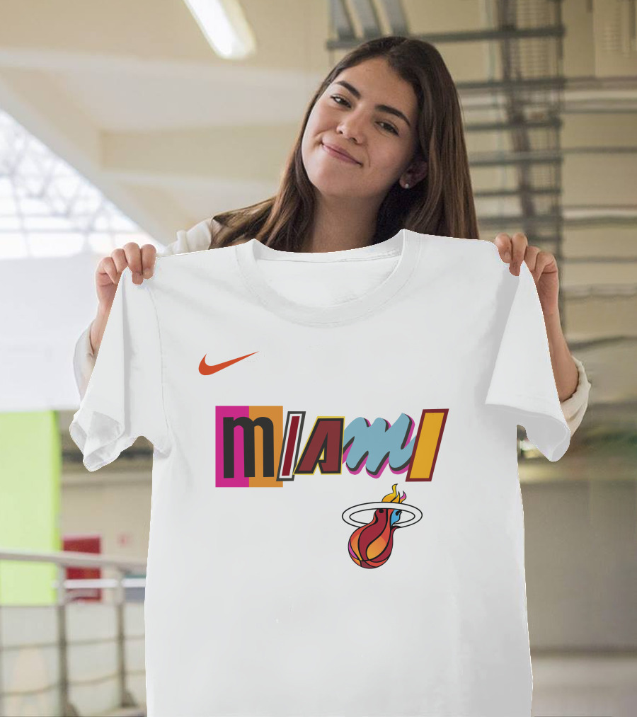 Themiamiheat Store Miami Mashup Vol. 2 Miami Basketball T-Shirt