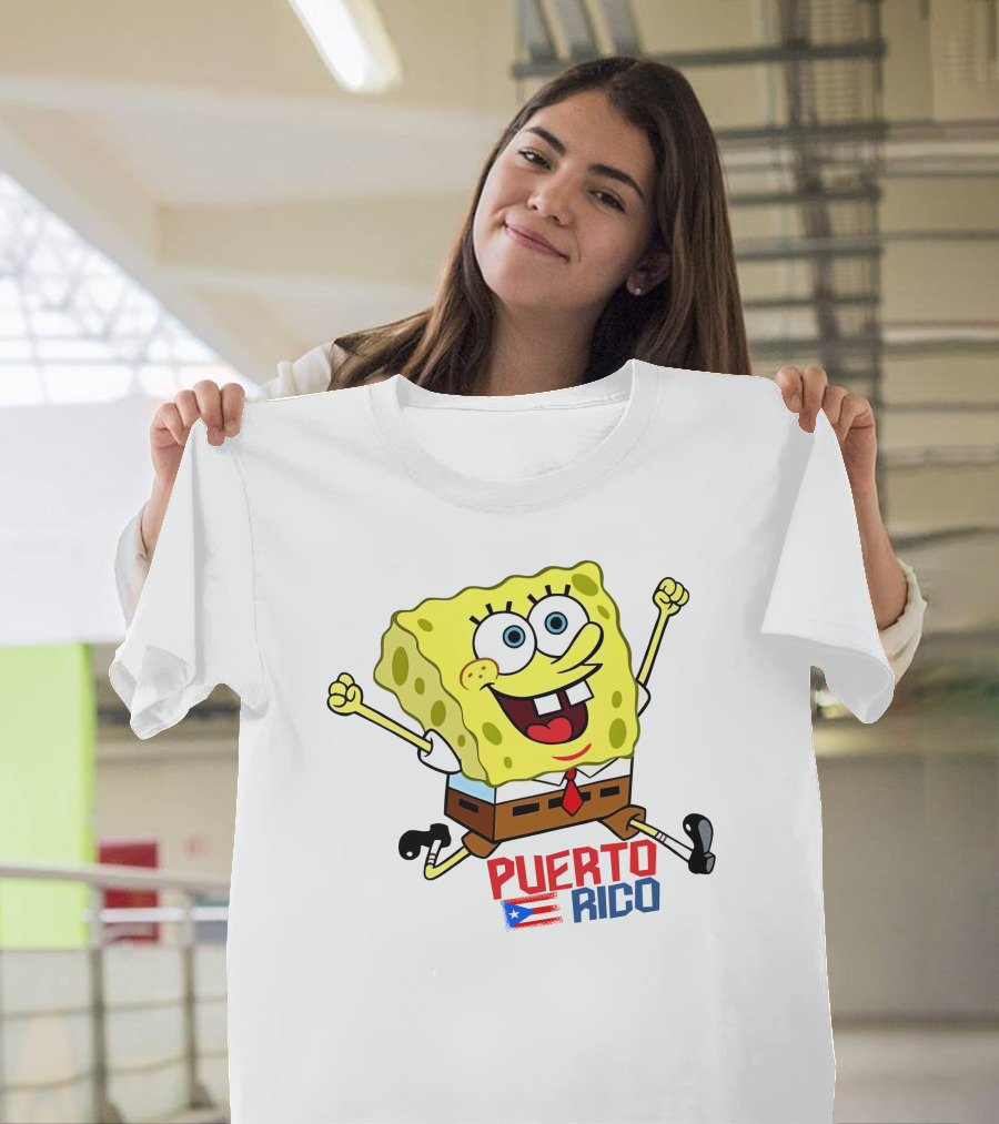 Ghetto Smosh Bob Esponja Puerto Rico T-Shirt