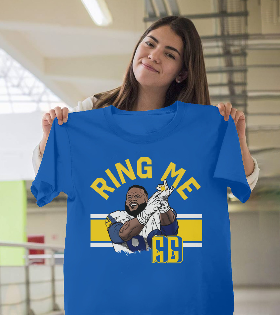 Aaron Donald Ring Me Represent Store Official NFL Merchandise T-Shirt