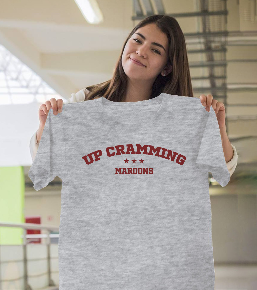 Up Cramming Maroons Stars T-Shirt