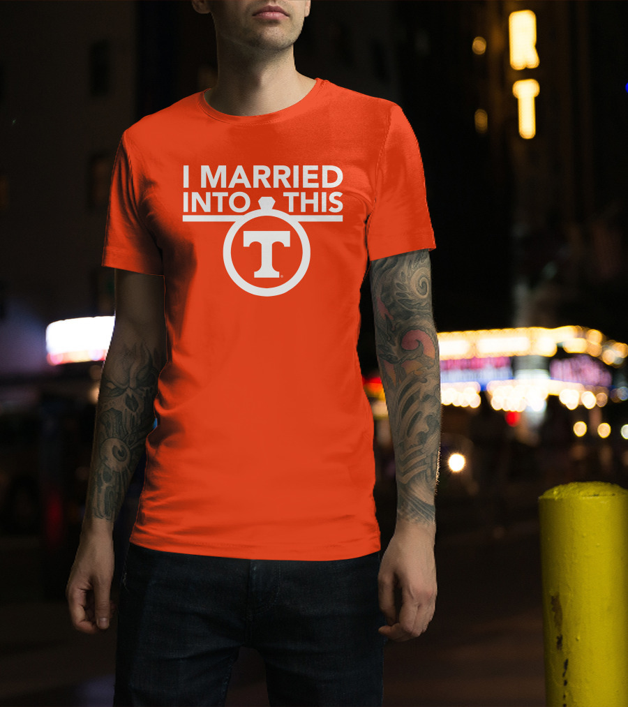 I Married Into This Tennessee Vols Champion T-Shirt
