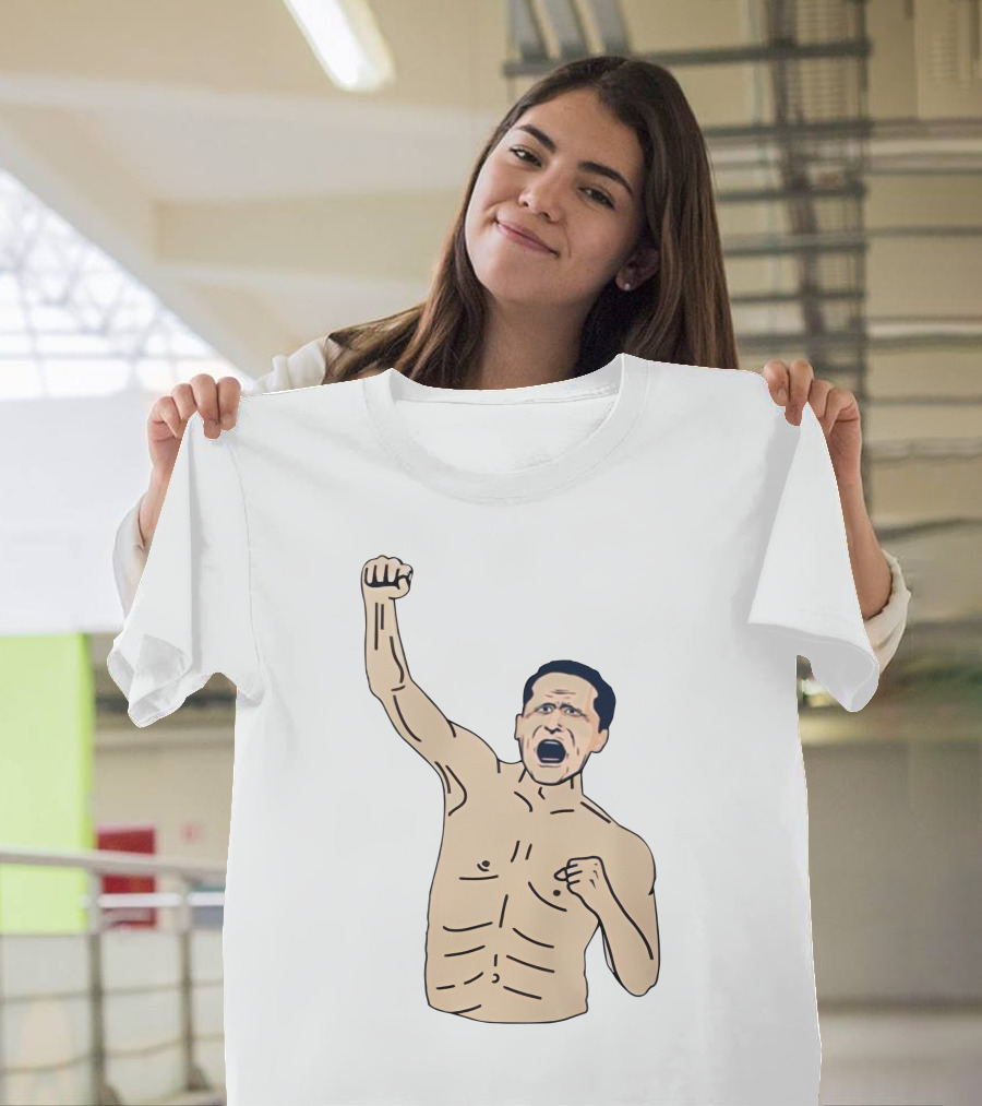 Eric Musselman Celebration Shirtless Fist Pump T-Shirt