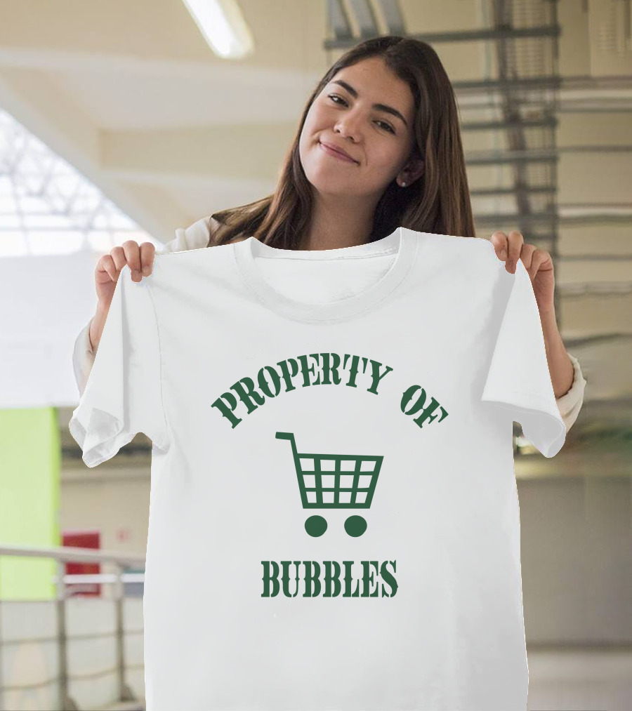 Property Of Bubbles Shopping Cart T-Shirt