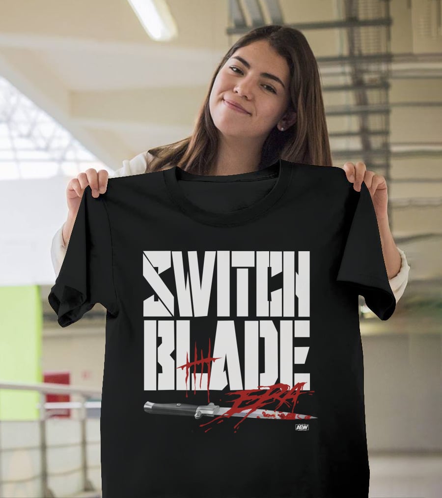 Switch Blade Era AEW Knife T-Shirt