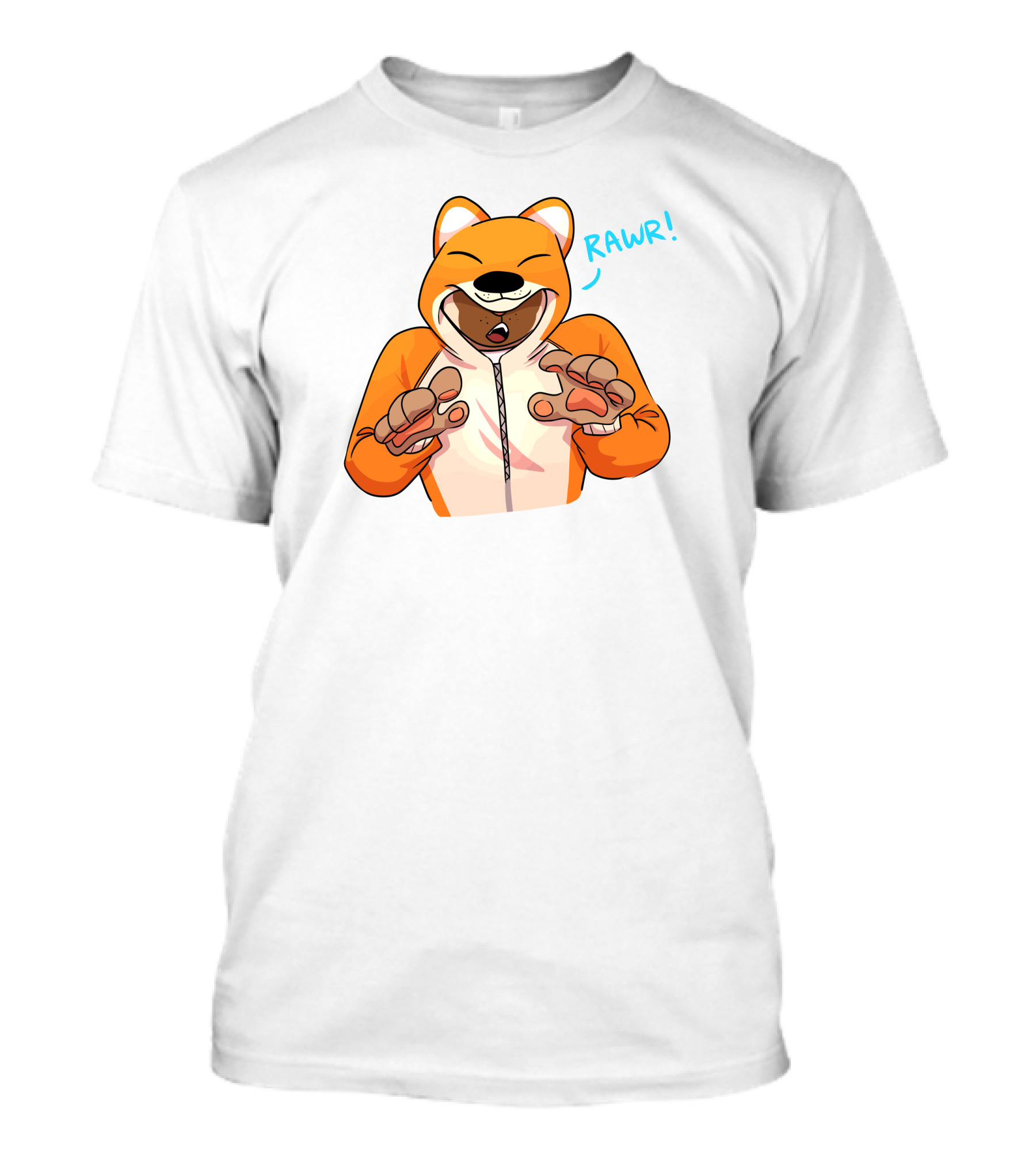 Rawr Fox Monster Zack T-Shirt