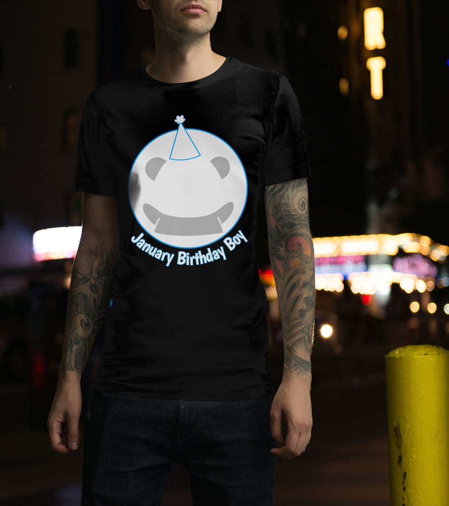 January Birthday Boy T-Shirt