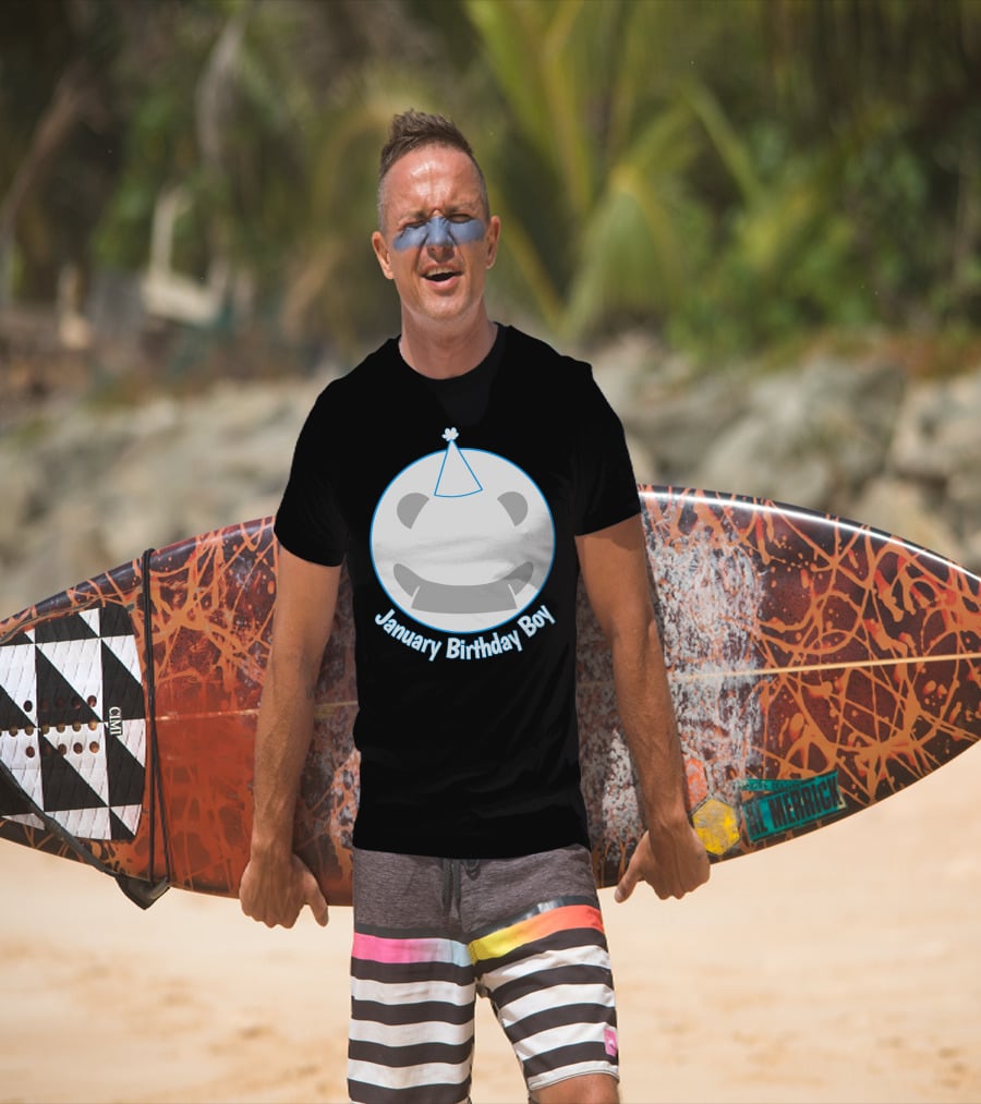 January Birthday Boy T-Shirt