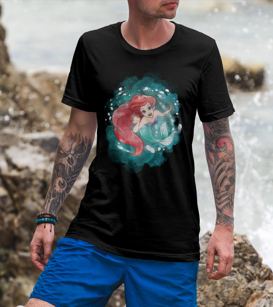Disney The Little Mermaid Ariel Underwater Adventure T-Shirt