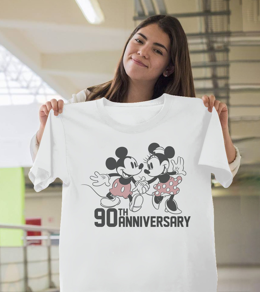 Disney Mickey and Minnie 90th Anniversary T-Shirt