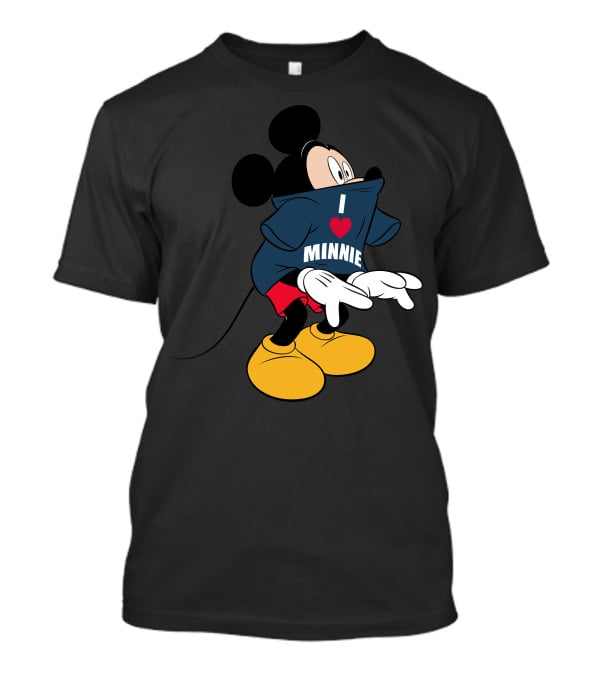 Mickey I Love Minnie Disney T-Shirt