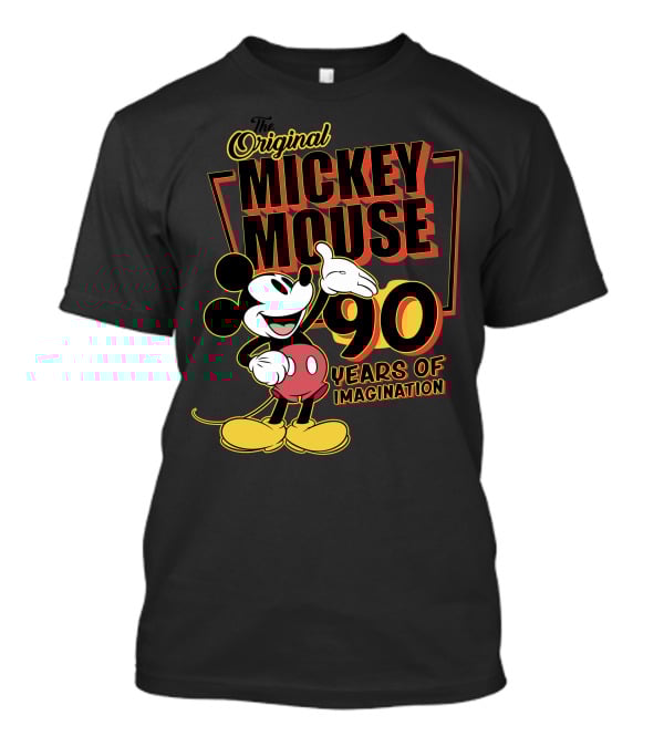 The Original Mickey Mouse 90 Years Of Imagination T-Shirt