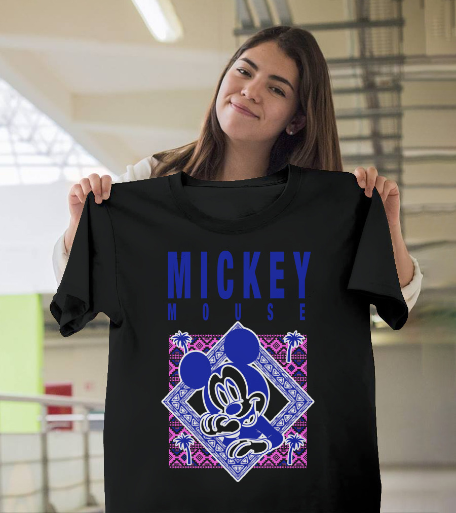 Mickey Mouse Bandana Tropical T-Shirt