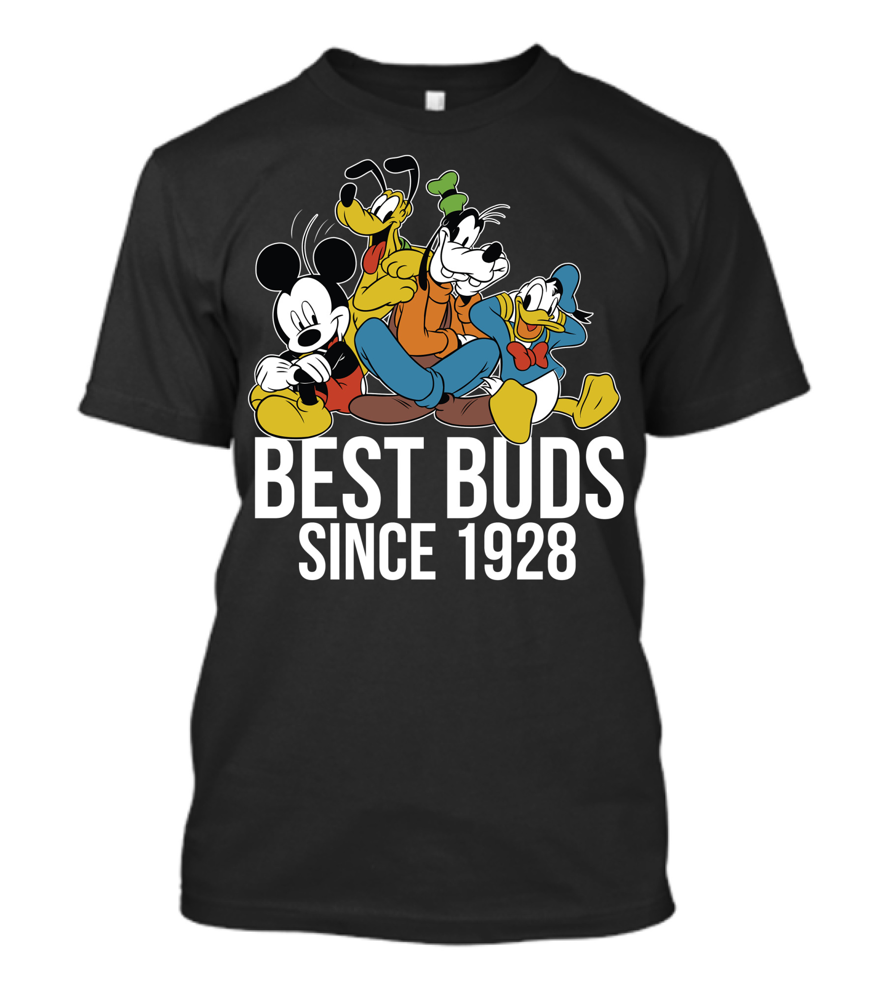 Best Buds Since 1928 Disney Mickeys 90th T-Shirt