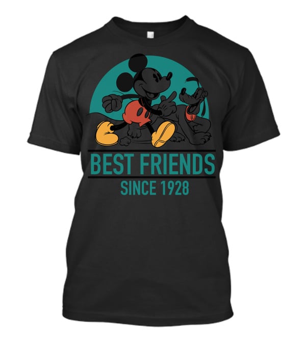 Disney Mickey And Pluto Best Friends Since 1928 T-Shirt