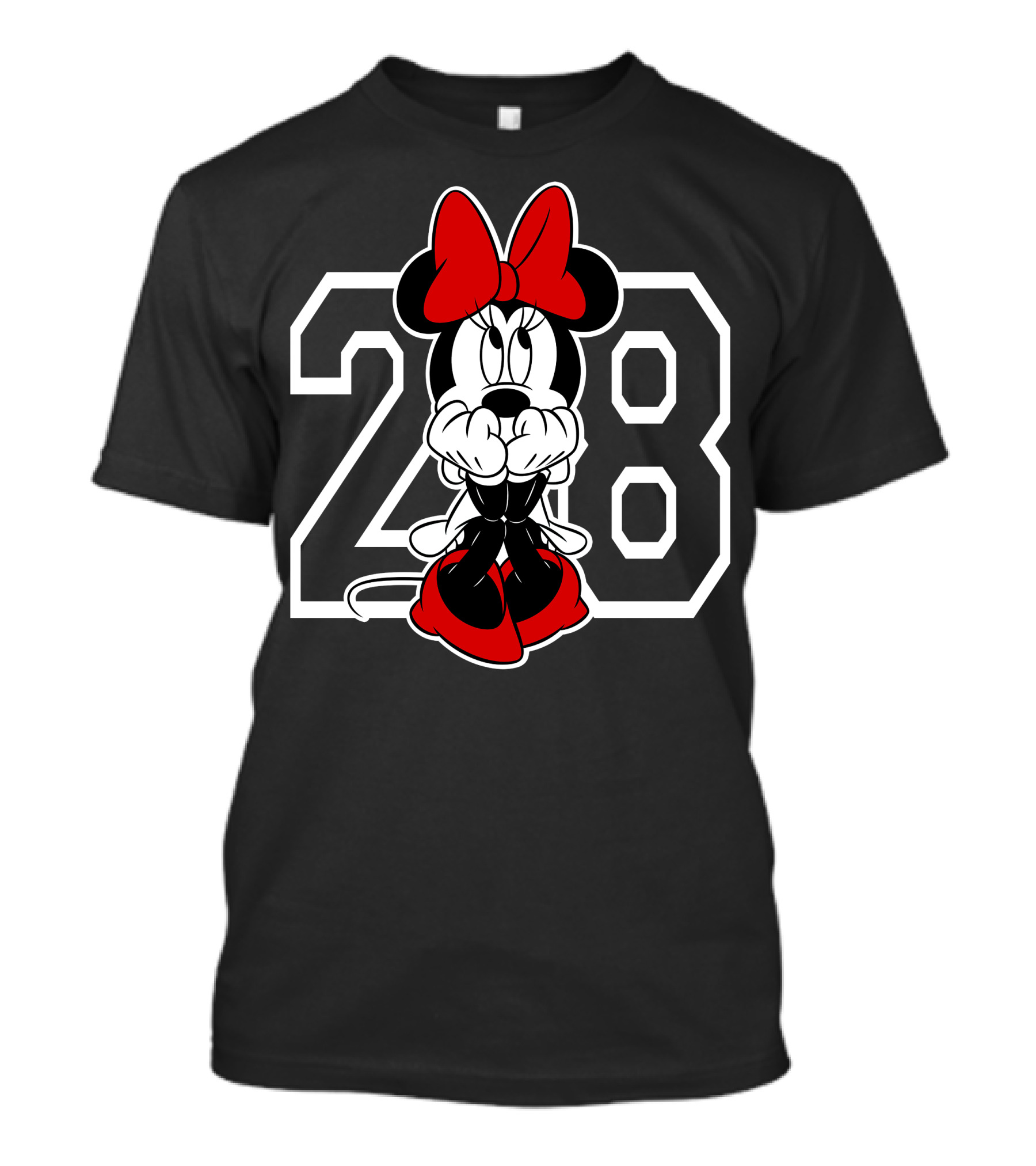 Disney Minnie Mouse 28 Retro Style Classic T-Shirt