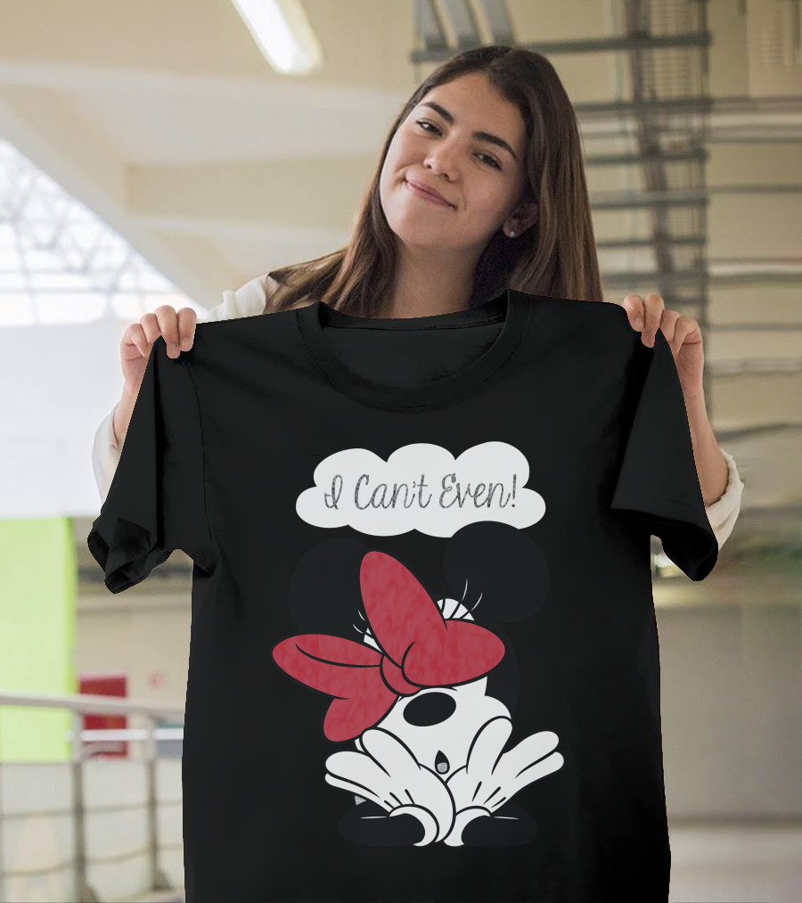 Minnie Mouse I Can't Even Disney Iconic Expression T-Shirt