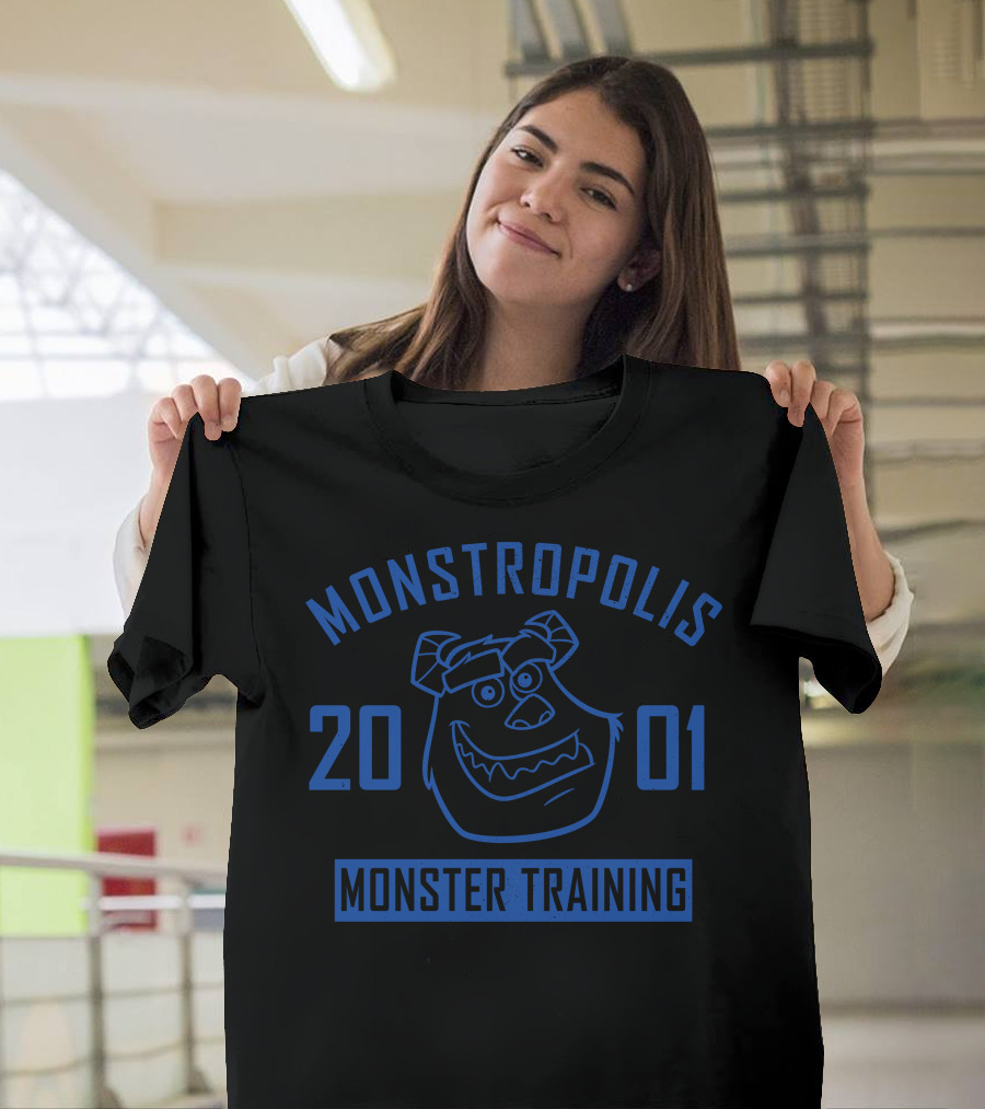 Monstropolis Monster Training 2001 Disney Pixar Monsters T-Shirt