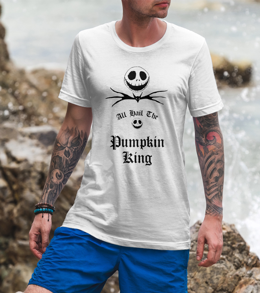 Disney The Nightmare Before Christmas All Hail The Pumpkin King T-Shirt