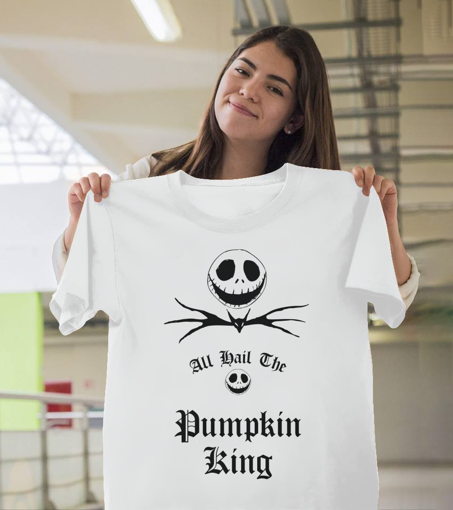 Disney The Nightmare Before Christmas All Hail The Pumpkin King T-Shirt