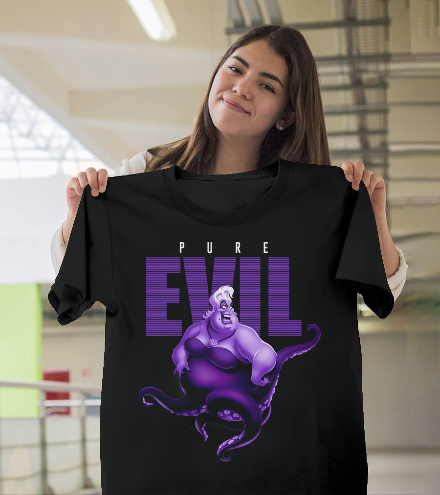 Disney Ursula Pure Evil Villainous Iconic T-Shirt