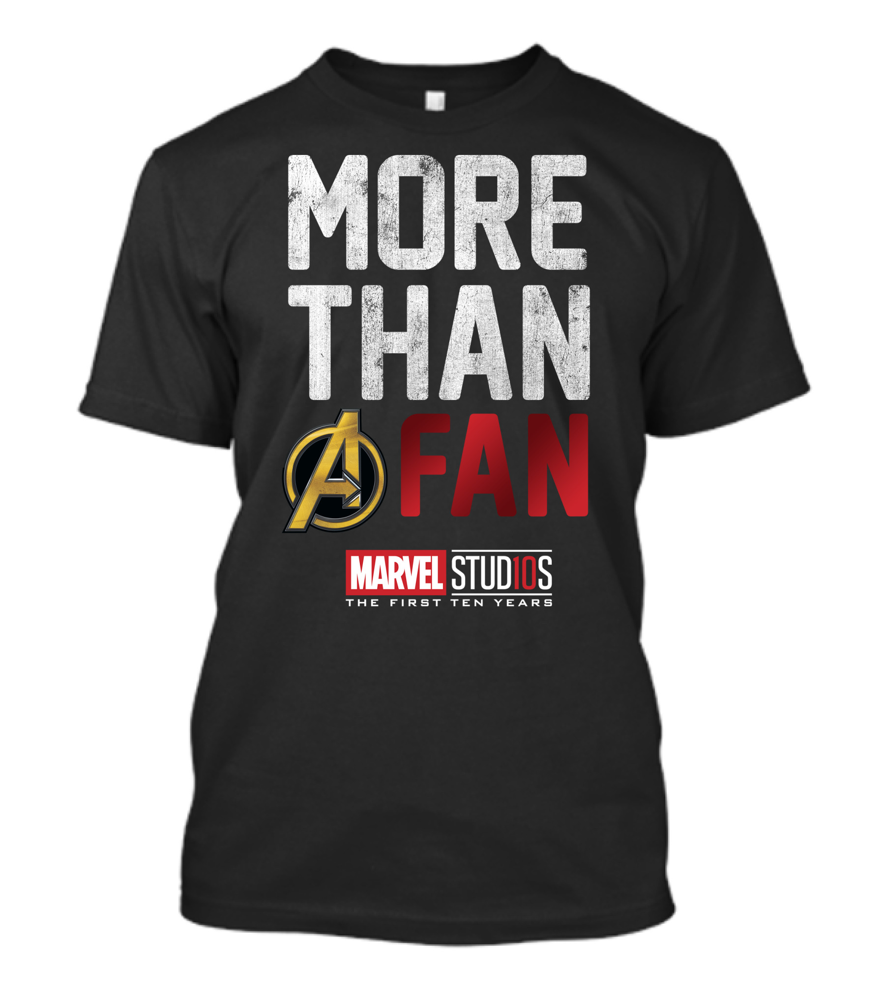 Marvel Studios Avengers More Than A Fan The First Ten Years T-Shirt