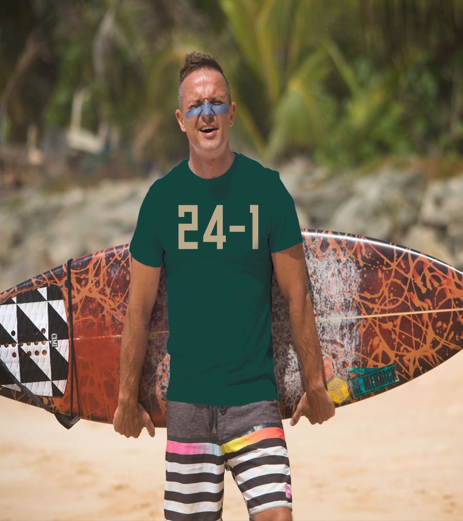 Bucks 24-1 Golden Numbers T-Shirt