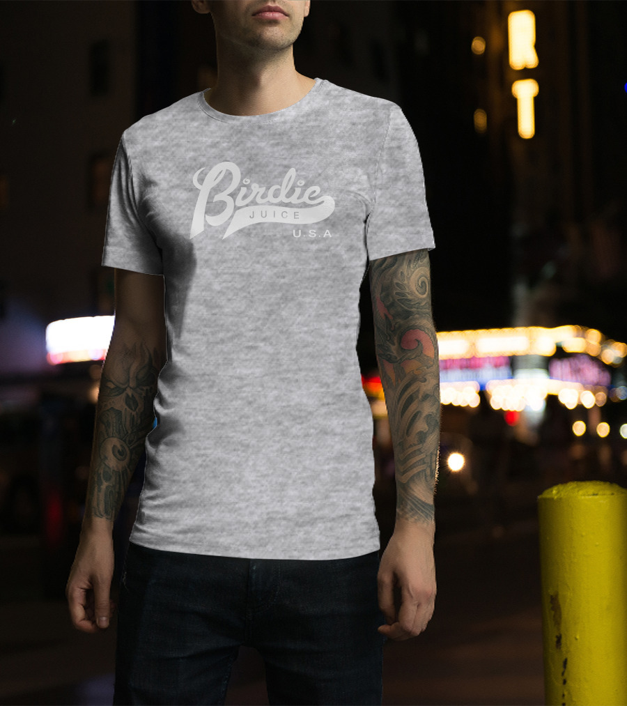 Golf Shop Birdie Juice USA Vintage Eagle Stars Golfing T-Shirt