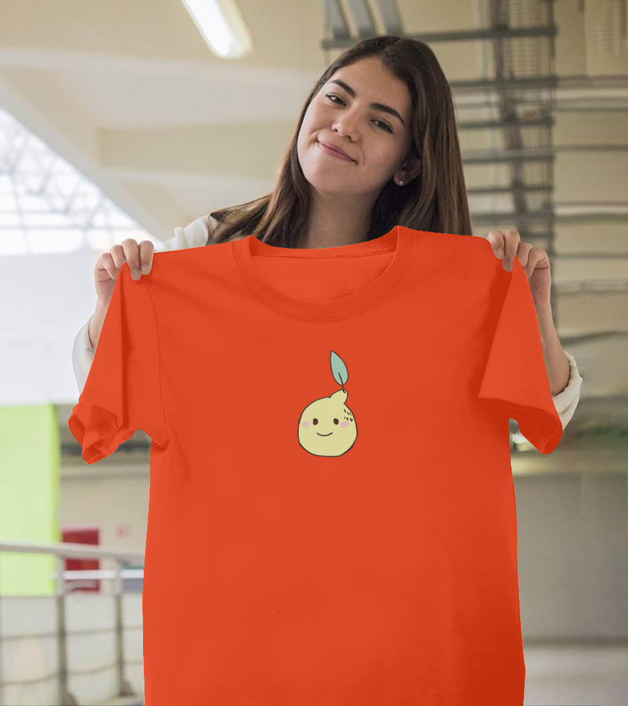 Cavetown Lemon Boy Robbie Leaf Happy Face T-Shirt