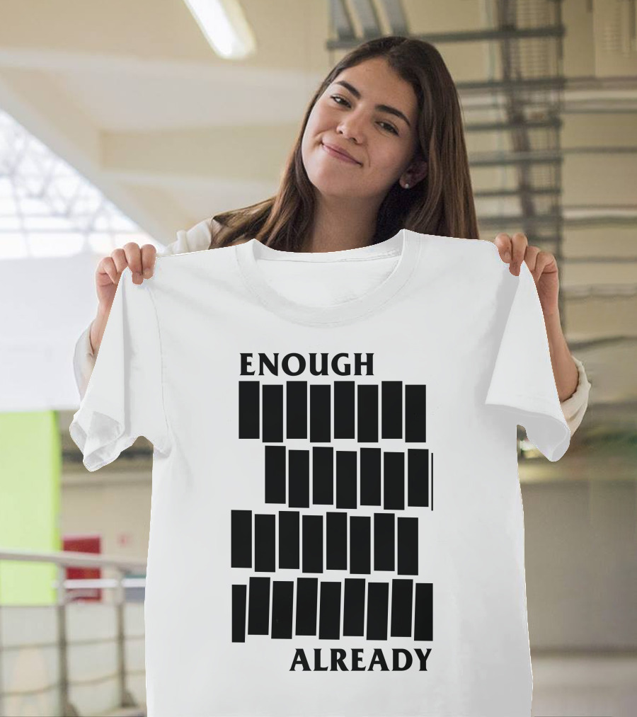 Enough Already Bomb The Music Industry Asian Man Records Merch T-Shirt