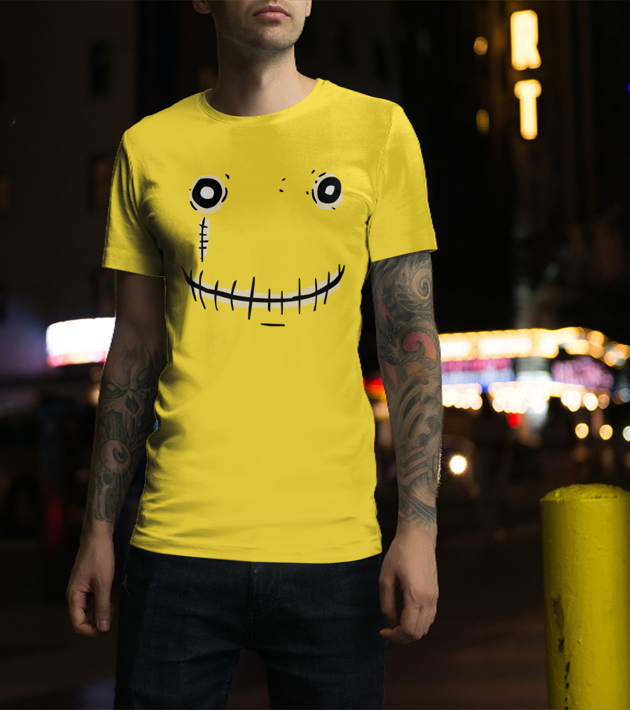 Salad Fingers Hubert Smiling Face Salad Fingers Merch T-Shirt