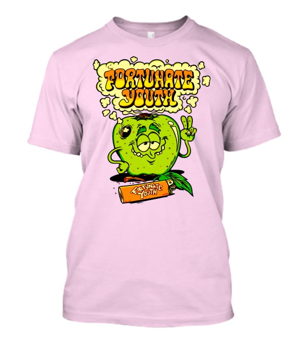 Fortunate Youth Merch Apple Smoking Peace Hand T-Shirt