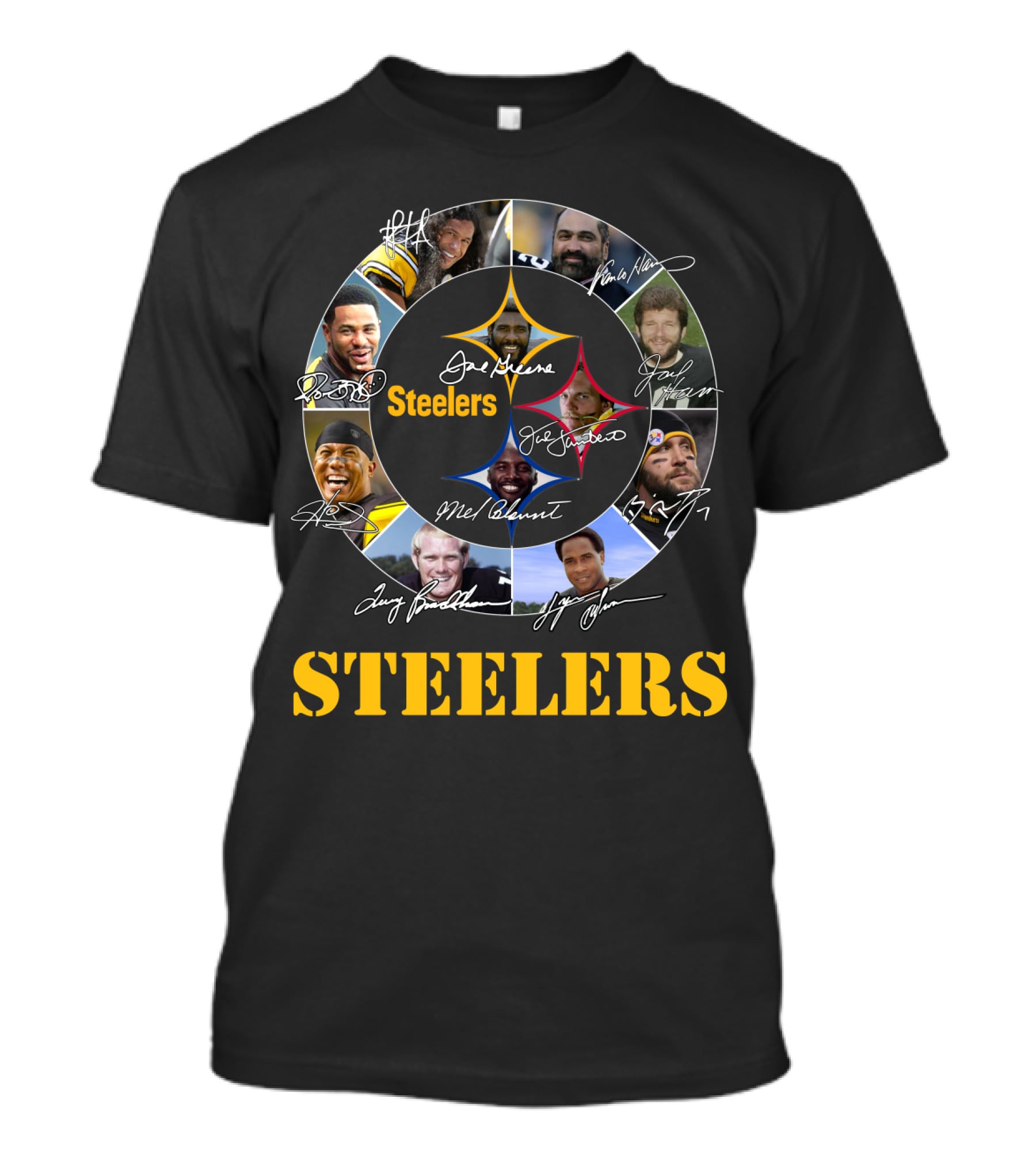Steelers Hall Of Fame Legends T-Shirt