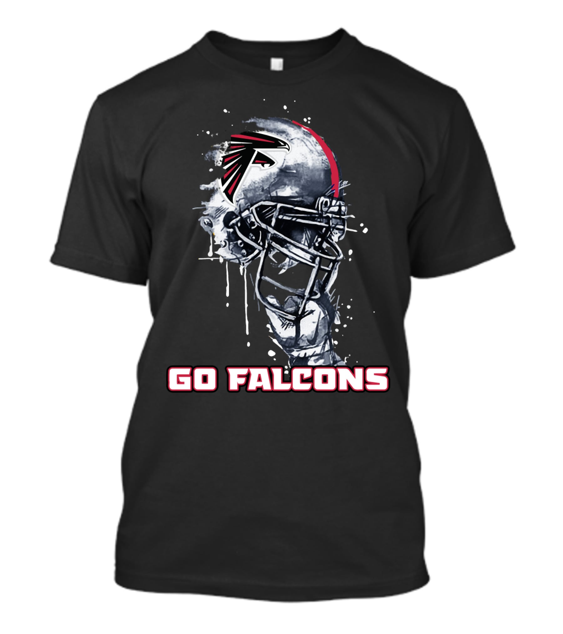 Go Falcons Falcons Helmet T-Shirt