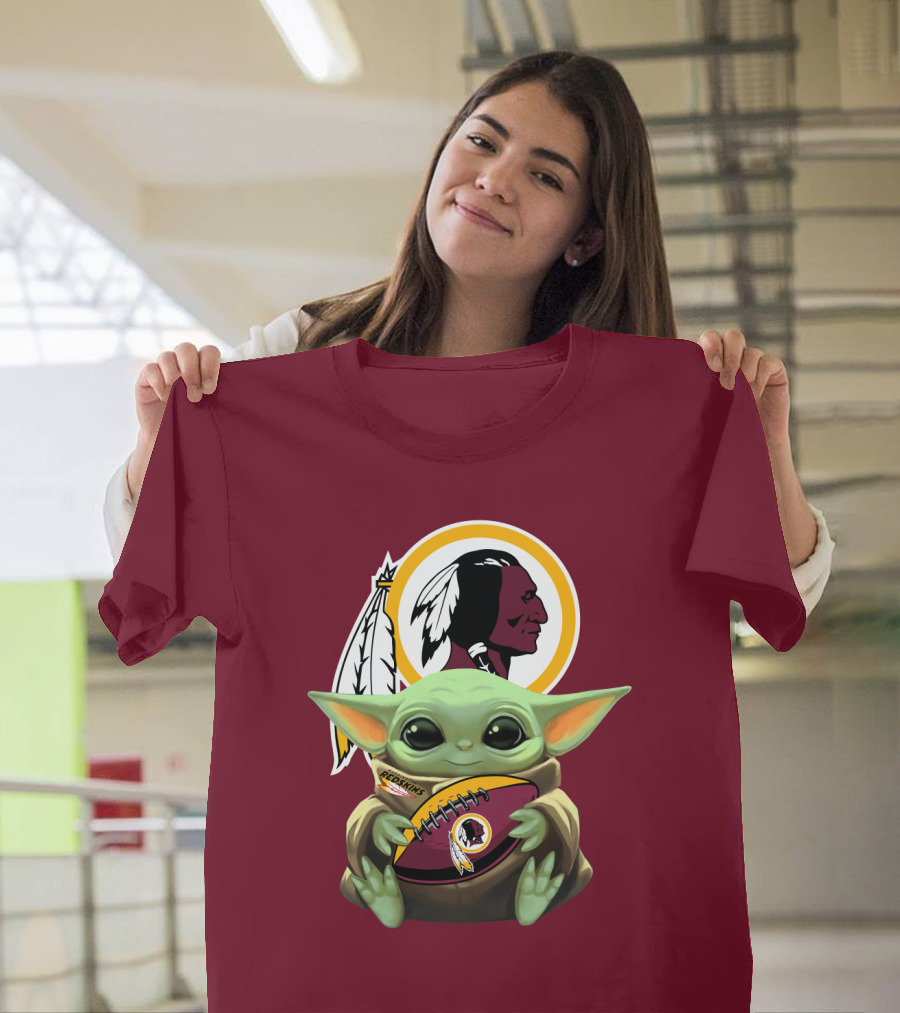 Baby Yoda Washington Football Team T-Shirt