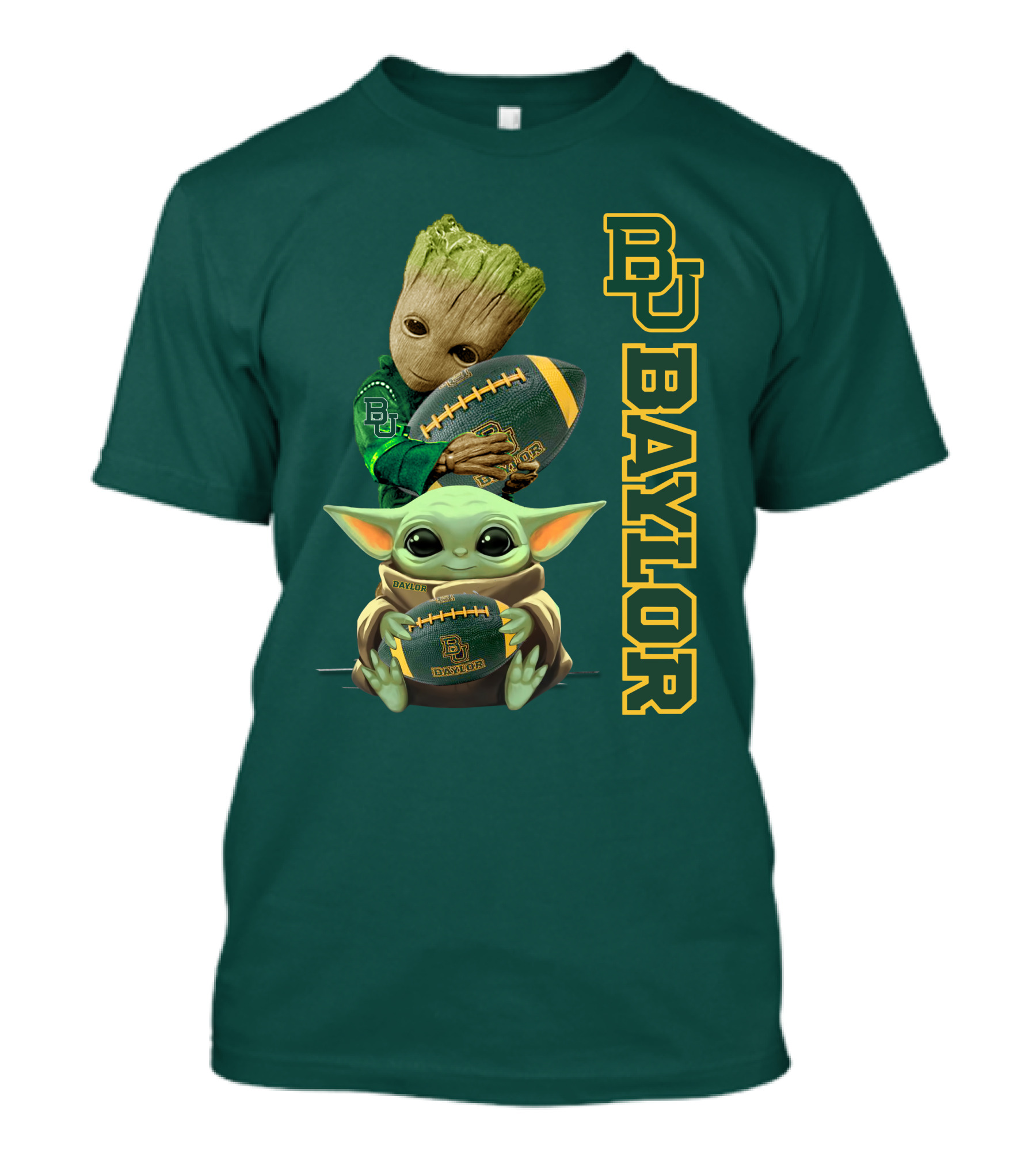 Baylor Football Baby Characters T-Shirt