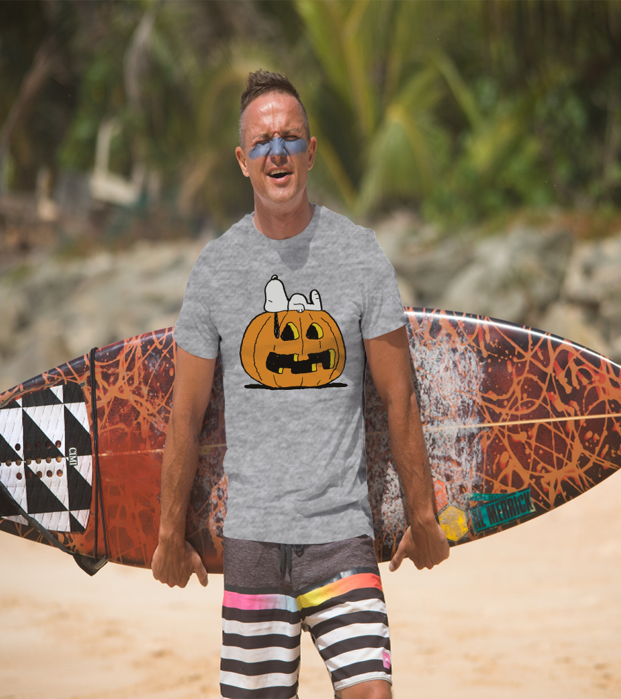 Snoopy Halloween Pumpkin Peanuts T-Shirt