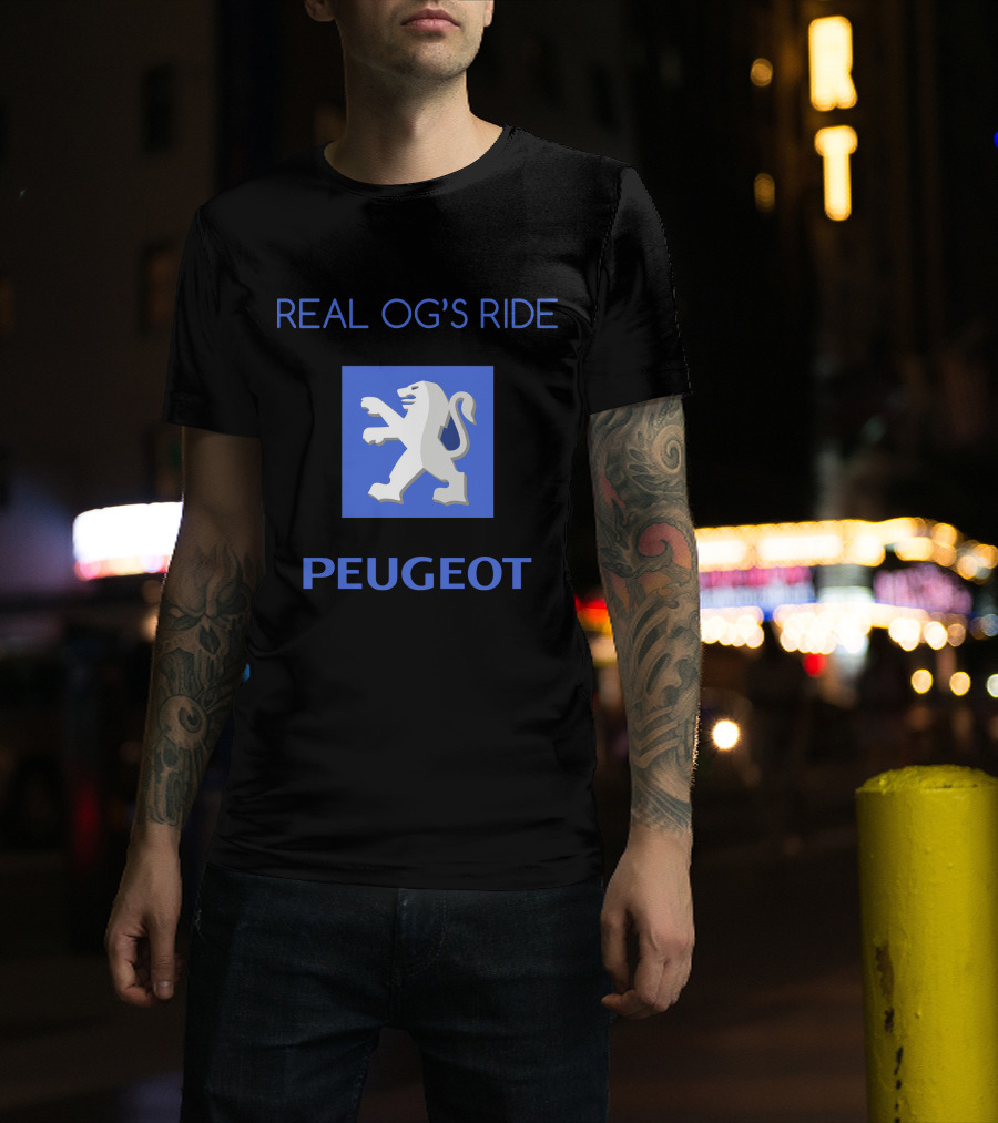 Real Og's Ride Peugeot T-Shirt