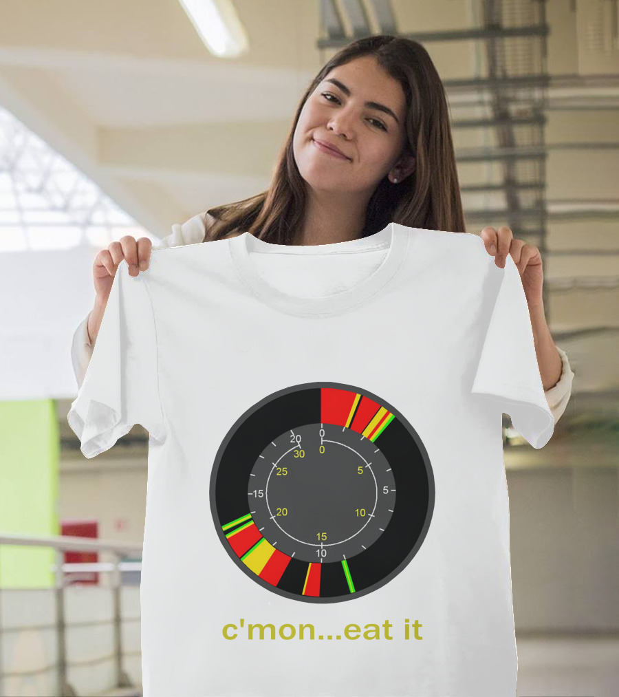 C'MON EAT IT Speedometer T-Shirt