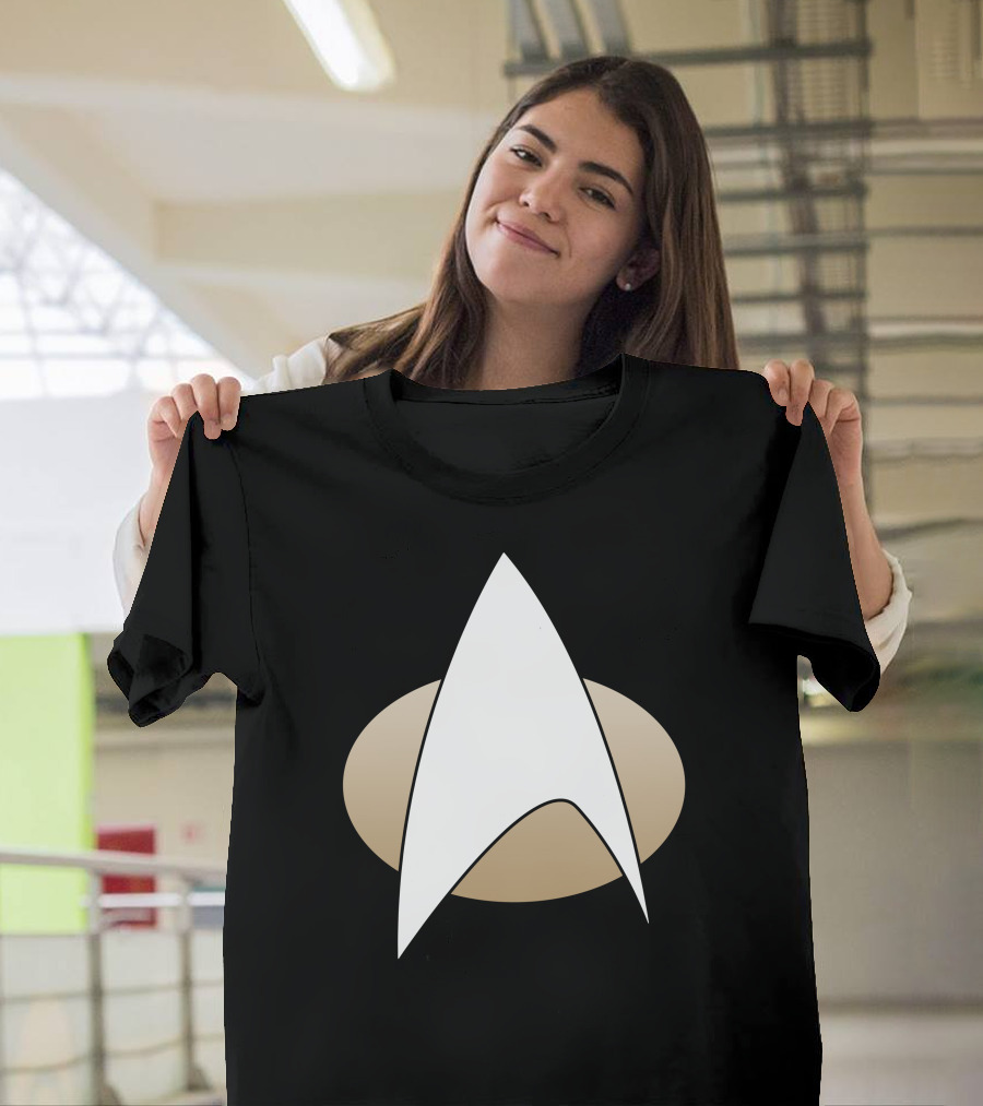 Star Trek Command Red Paneled Uniform Badge Insignia T-Shirt