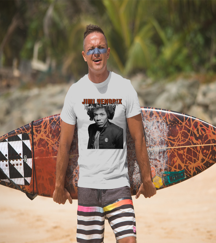 Jimi Hendrix People, Hell And Angels T-Shirt