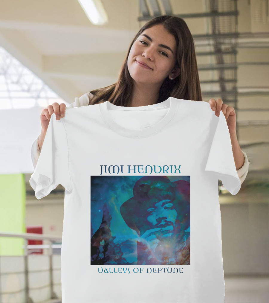 Jimi Hendrix Valleys of Neptune Album T-Shirt