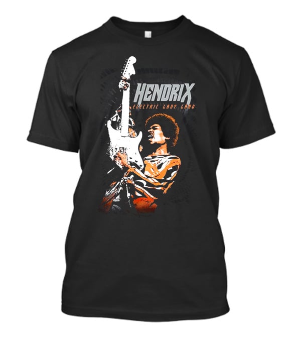 Hendrix Electric Ladyland Guitar Performance T-Shirt