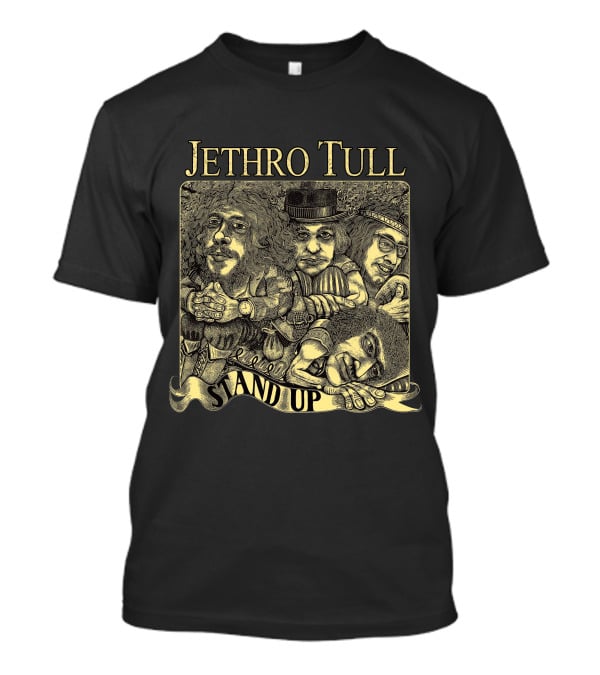 Jethro Tull Stand Up Psychedelic T-Shirt