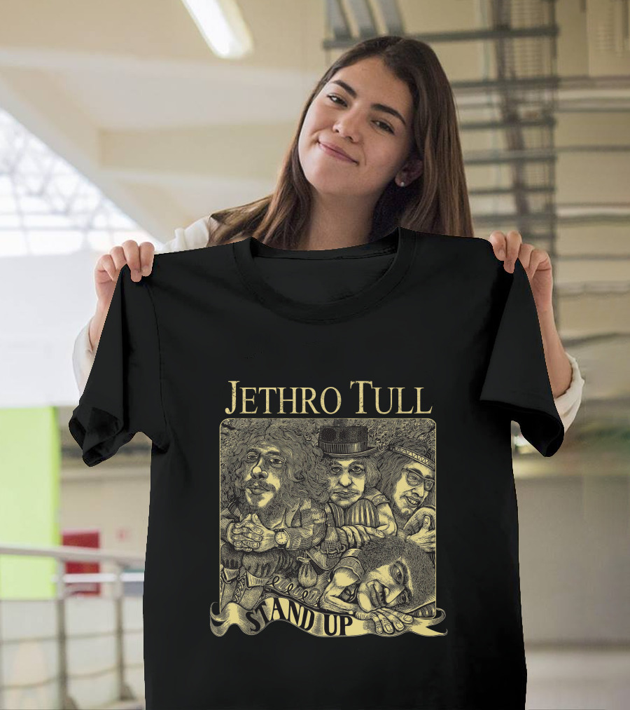 Jethro Tull Stand Up Psychedelic T-Shirt