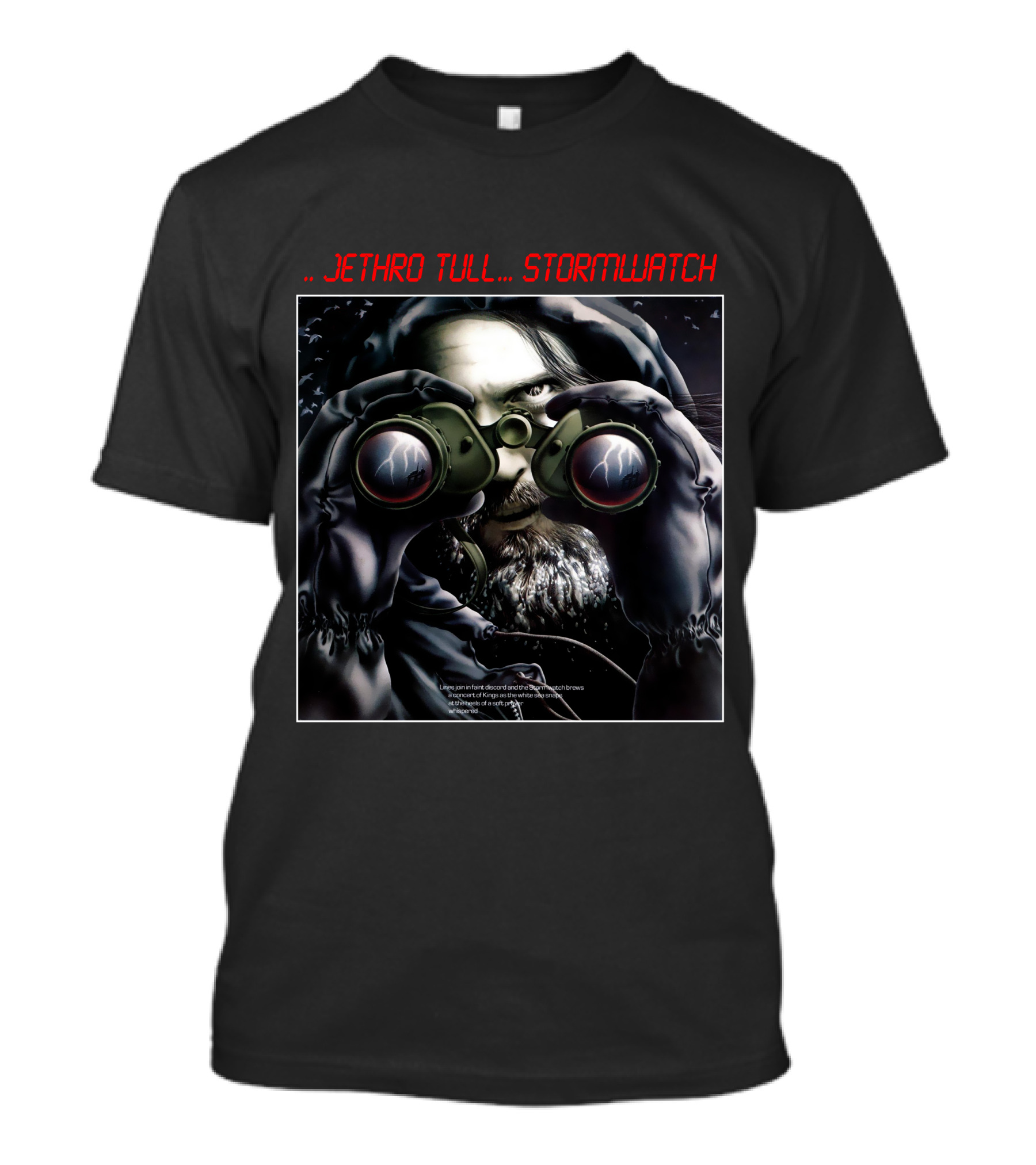Jethro Tull Stormwatch Binoculars And Lightning T-Shirt