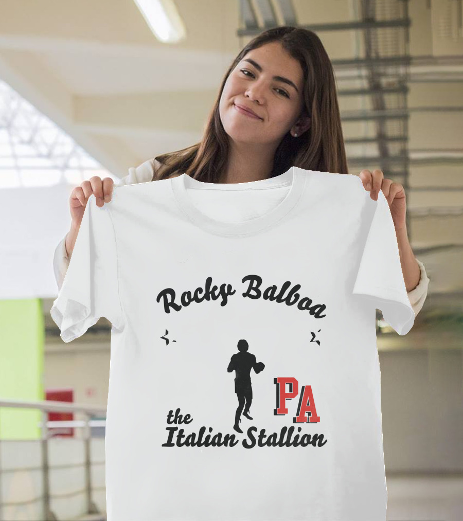 Rocky Balboa 76 PA The Italian Stallion T-Shirt