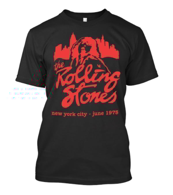 The Rolling Stones New York City June 1975 T-Shirt