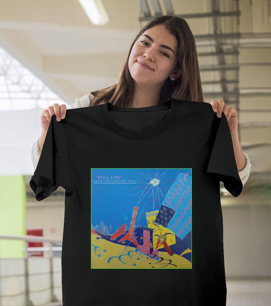 Still Life American Concert 1981 Vibrant Abstract T-Shirt